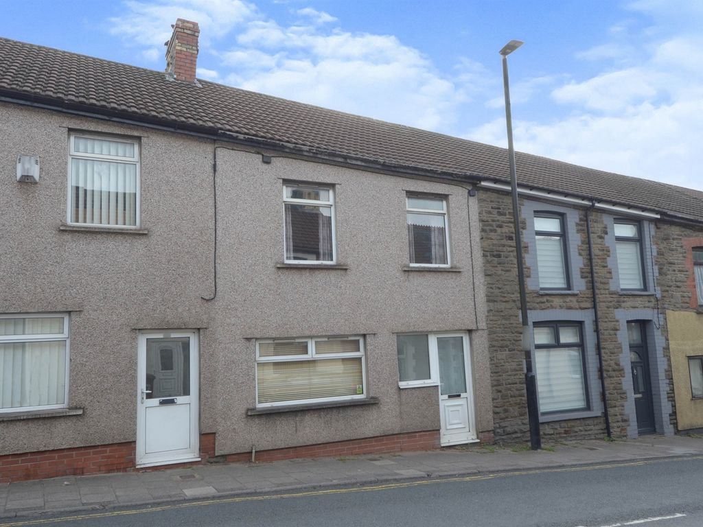2 bed terraced house for sale in High Street, Abertridwr, Caerphilly CF83, £95,000