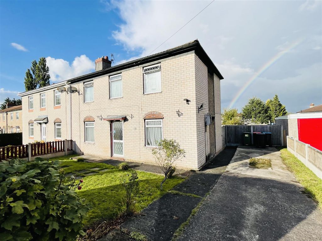 3 bed semi-detached house for sale in Clitheroe Road, Weaverham, Northwich CW8, £170,000