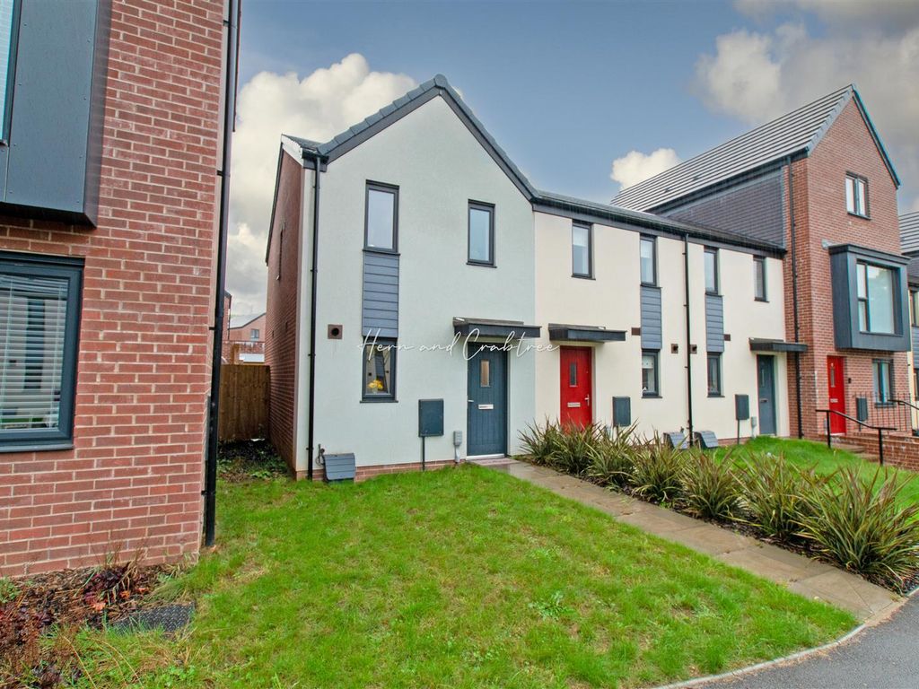 2 bed end terrace house for sale in Gwern Catherine, Capel Llanilltern, Cardiff CF5, £200,000