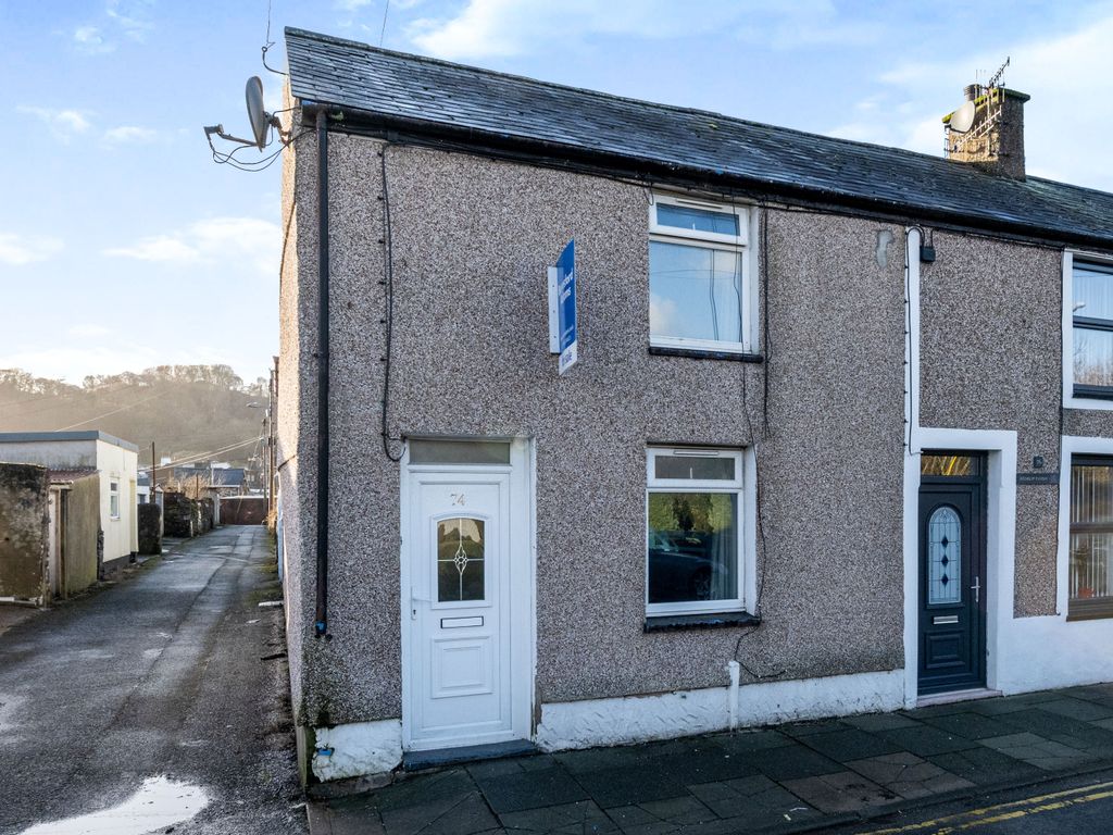 2 bed end terrace house for sale in Madoc Street West, Porthmadog, Madoc Street West, Porthmadog LL49, £125,000