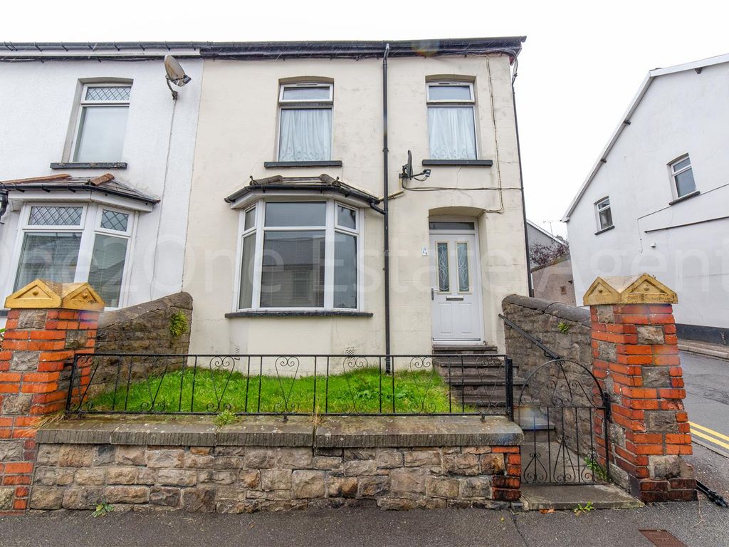 3 bed end terrace house for sale in New James Street, Blaenavon, Pontypool NP4, £120,000
