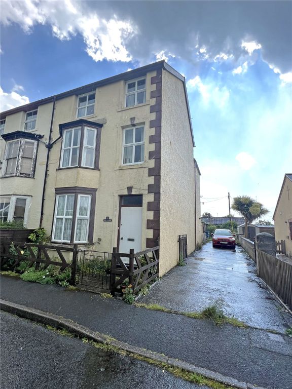 4 bed semi-detached house for sale in Cambrian Road, Tywyn, Gwynedd LL36, £185,000