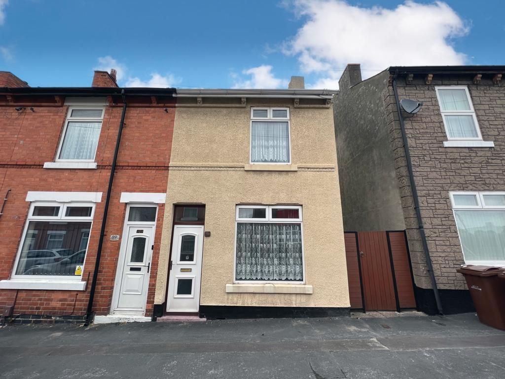 2 bed end terrace house for sale in Latham Street, Bulwell, Nottingham NG6, £120,000