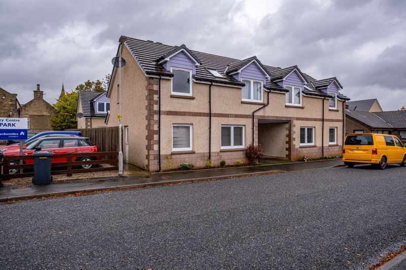 1 bed flat for sale in 1 Rothes Court, George Street, Insch AB52, £105,000