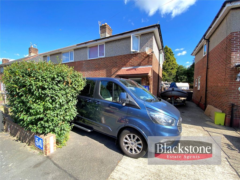 4 bed semi-detached house for sale in South Kinson Drive, Kinson, Bournemouth, Dorset BH11, £278,750