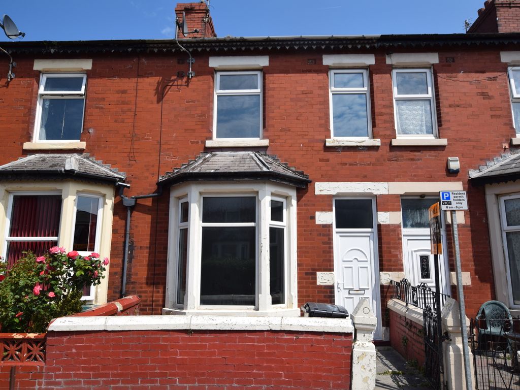 3 bed terraced house for sale in Fenton Road, Blackpool FY1, £60,000