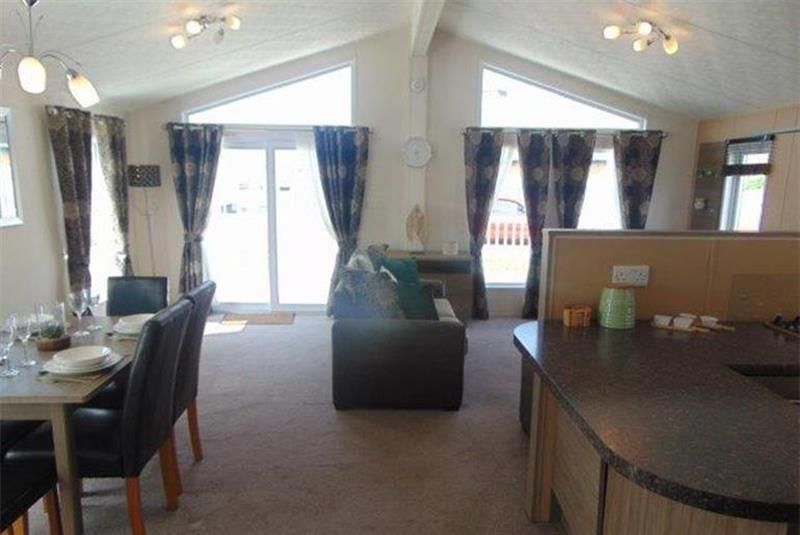 2 bed lodge for sale in Golden Sands Holiday Park, Sandy Cove, North Wales LL18, £100,000