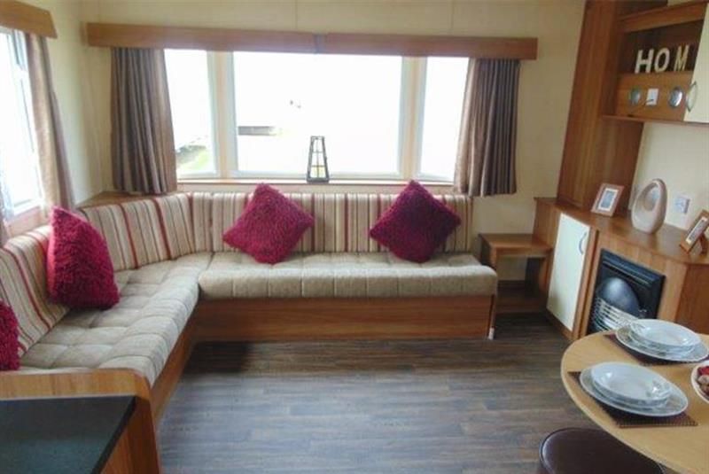 2 bed mobile/park home for sale in Golden Sands Holiday Park, Sandy Cove, North Wales LL18, £34,995