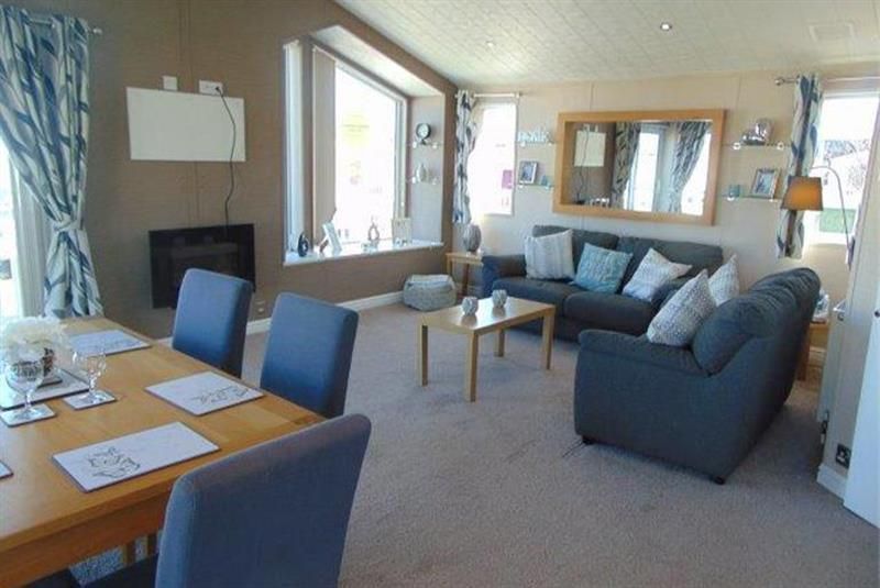 2 bed lodge for sale in Golden Sands Holiday Park, Sandy Cove, North Wales LL18, £125,000