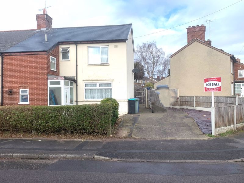 3 bed semi-detached house for sale in Hatfield Avenue, Meden Vale, Mansfield NG20, £130,000