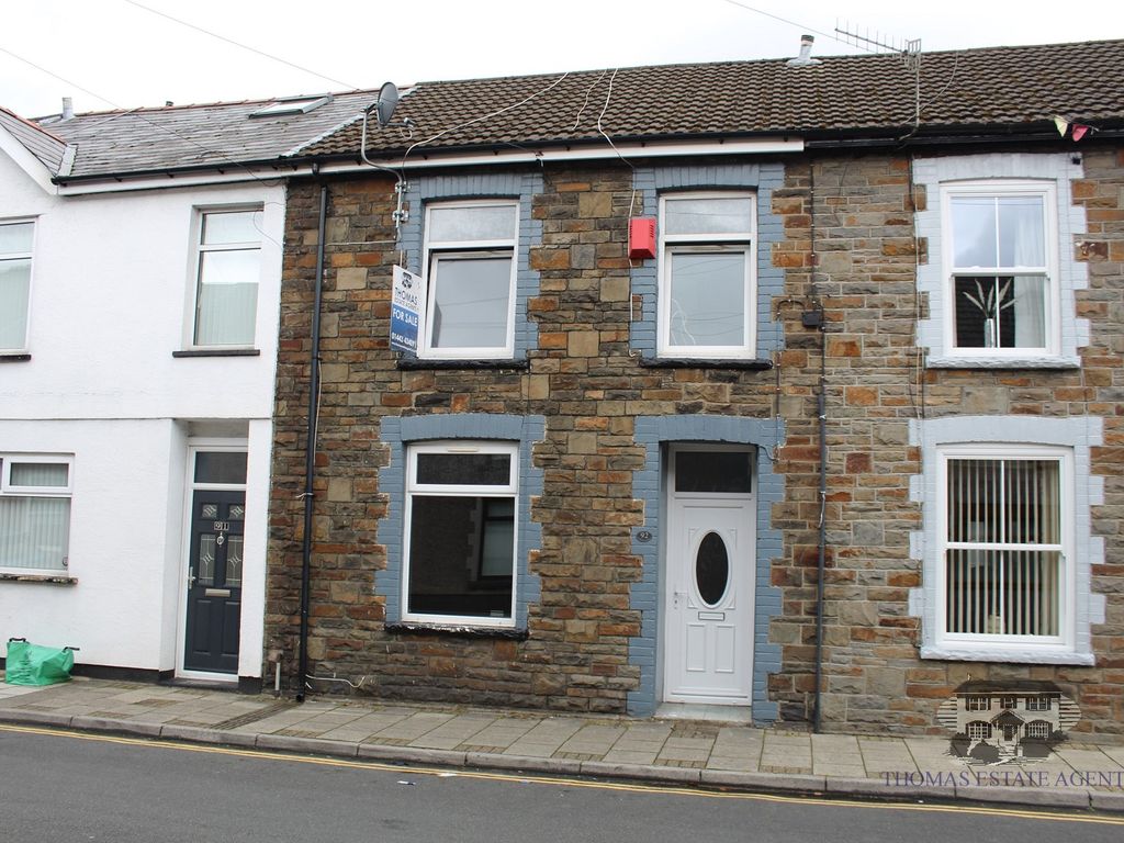 2 bed terraced house for sale in Ynyscynon Road, Tonypandy, Rhondda Cynon Taff CF40, £69,950