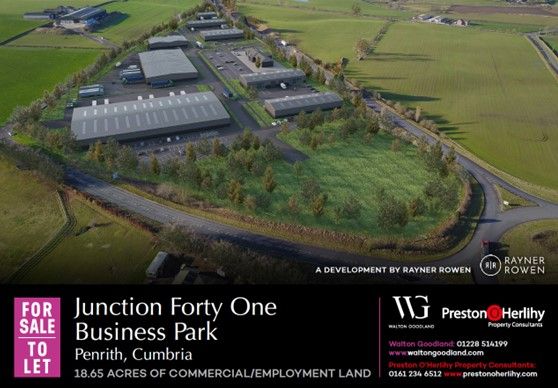 Business park for sale in Junction 41, Penrith CA11, Non quoting