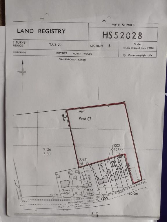 Land for sale in Crofts Hill, Flamborough, Bridlington YO15, £450,000