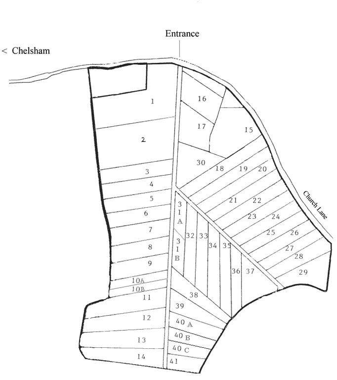 Land for sale in Church Lane, Chelsham CR6, £21,500