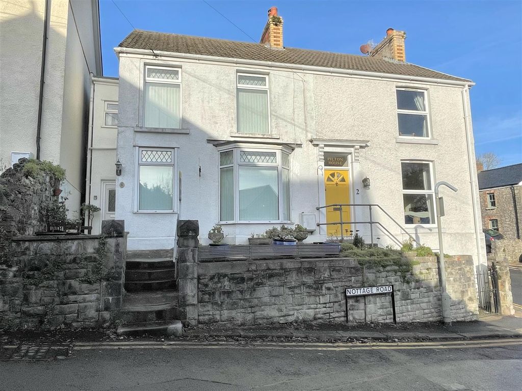 3 bed semi-detached house for sale in Nottage Road, Newton, Swansea SA3, £250,000