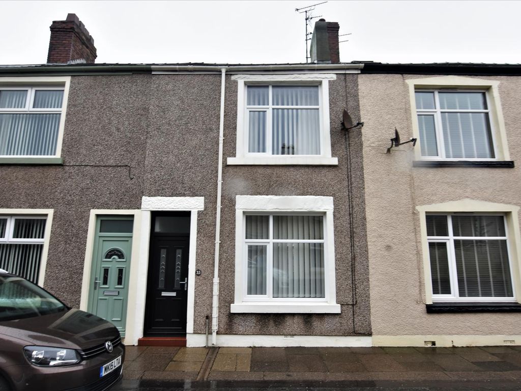 3 bed terraced house for sale in Main Street, Haverigg, Millom LA18, £132,500