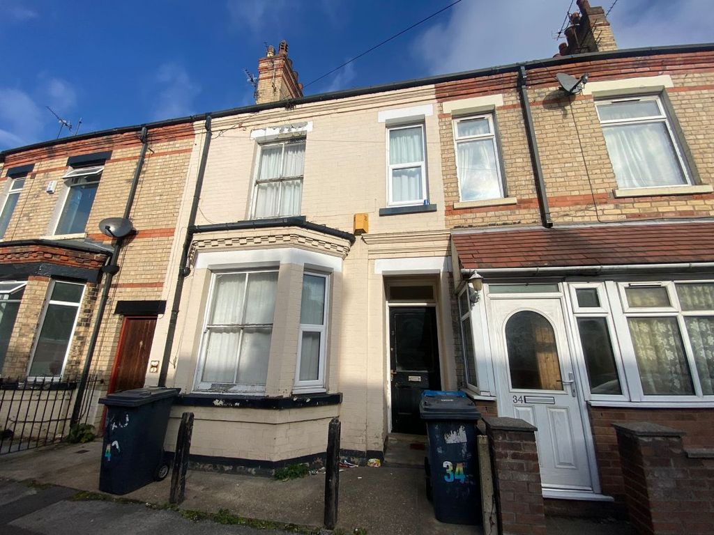 3 bed terraced house for sale in Grafton Street, Hull HU5, £85,000
