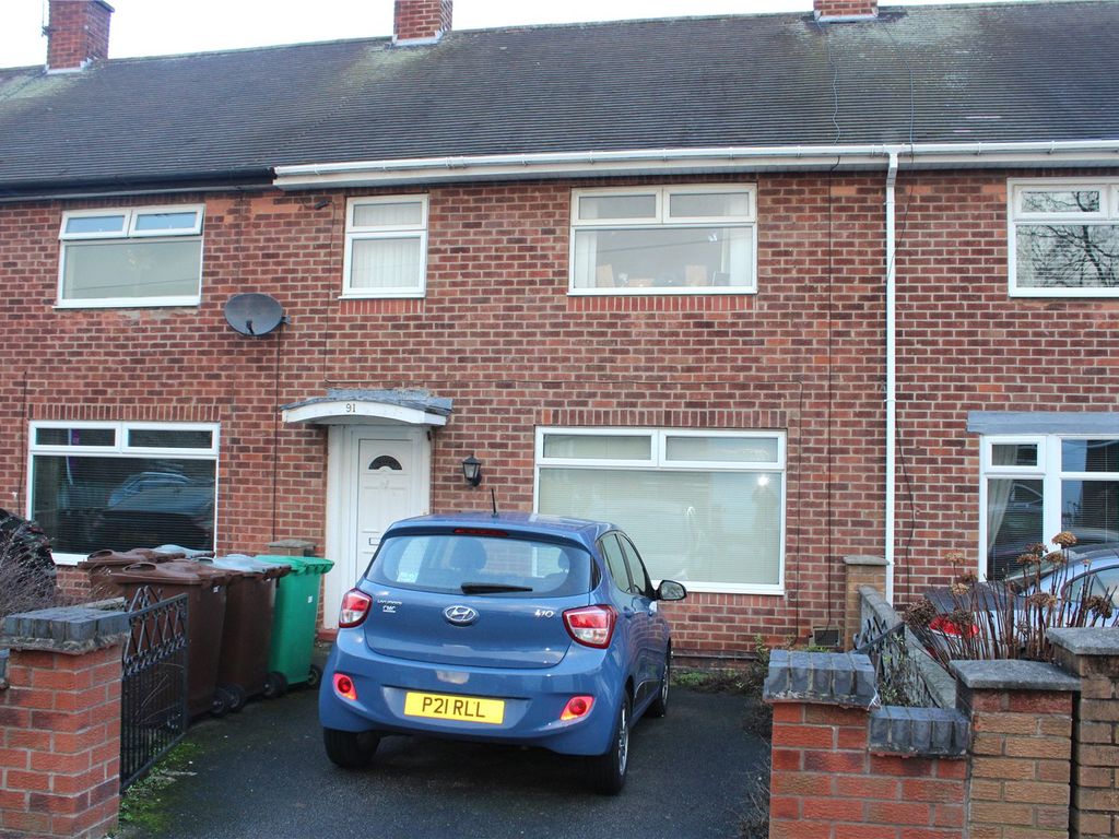 3 bed terraced house for sale in Bridgnorth Drive, Clifton, Nottingham NG11, £170,000