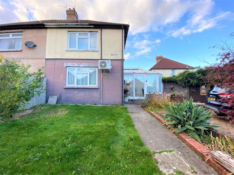 2 bed semi-detached house for sale in Hiles Road, Cardiff CF5, £179,950