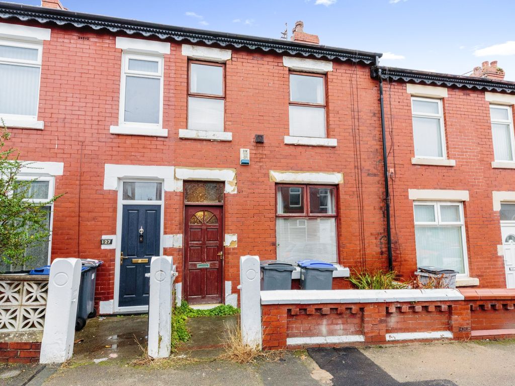 2 bed terraced house for sale in Cunliffe Road, Blackpool FY1, £80,000