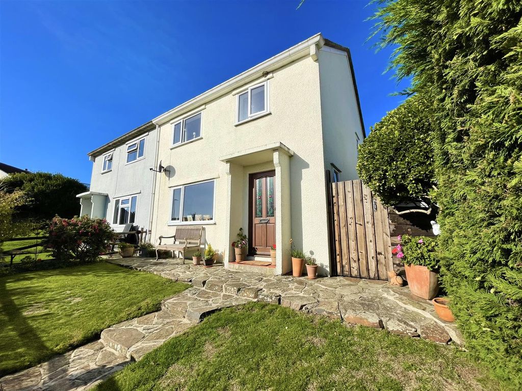 3 bed semi-detached house for sale in Fuller Road, Perranporth, Cornwall TR6, £335,000