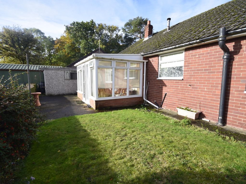 3 bed detached bungalow for sale in Heathwood Road, Higher Heath, Whitchurch SY13, £230,000