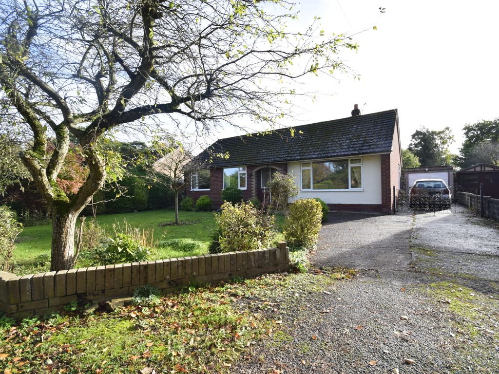 3 bed detached bungalow for sale in Heathwood Road, Higher Heath, Whitchurch SY13, £230,000