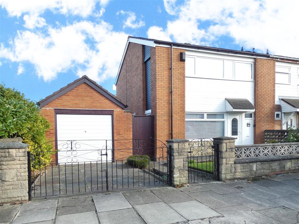 3 bed semi-detached house for sale in Forest Drive, Huyton, Liverpool L36, £180,000