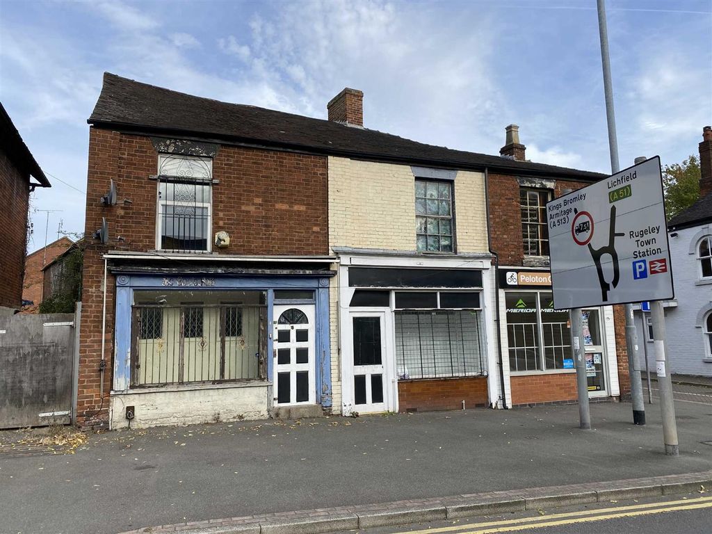 Retail premises for sale in Horse Fair, Rugeley WS15, £245,000