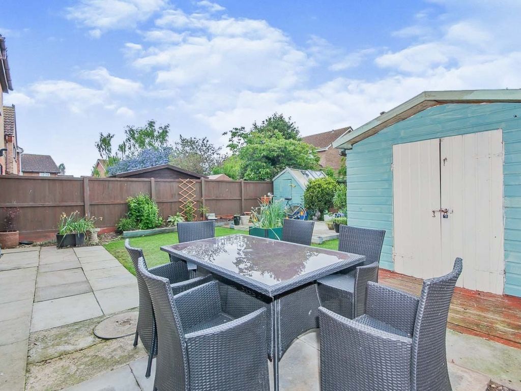 3 bed detached house for sale in Aversley Road, Sawtry, Huntingdon PE28, £325,000