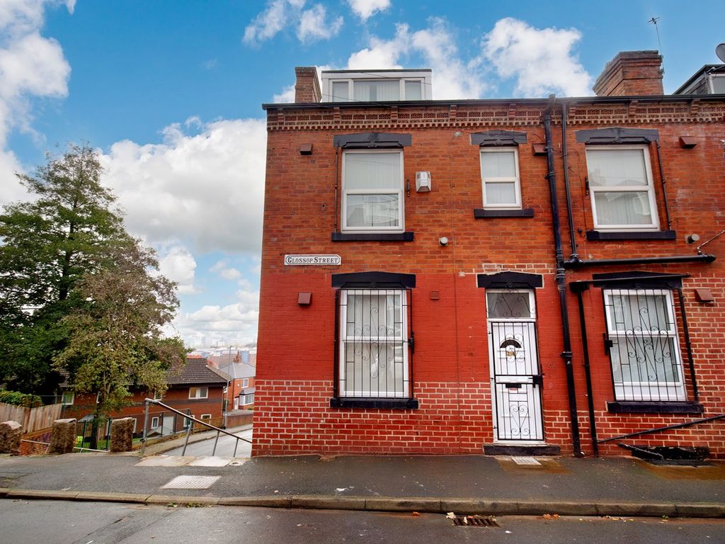 3 bed end terrace house for sale in Glossop Street, Leeds LS6, £220,000