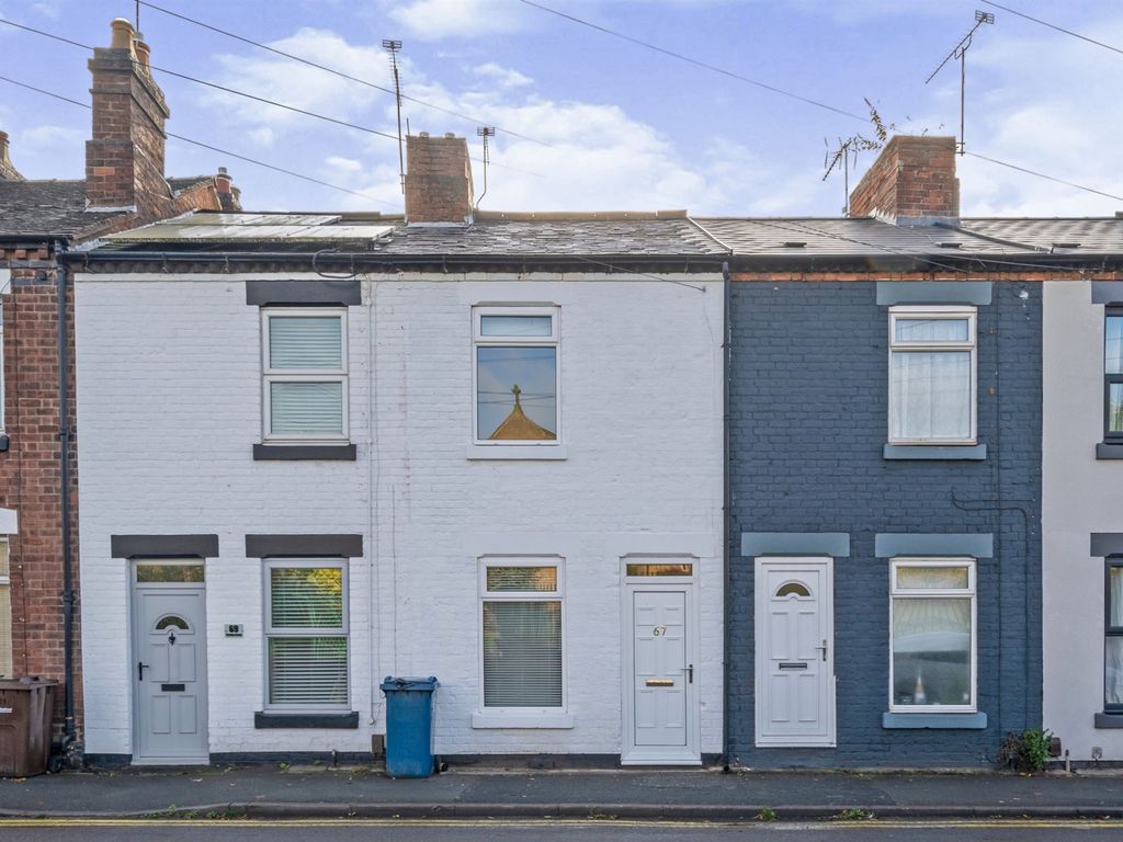 2 bed terraced house for sale in Sandon Road, Stafford ST16, £135,000