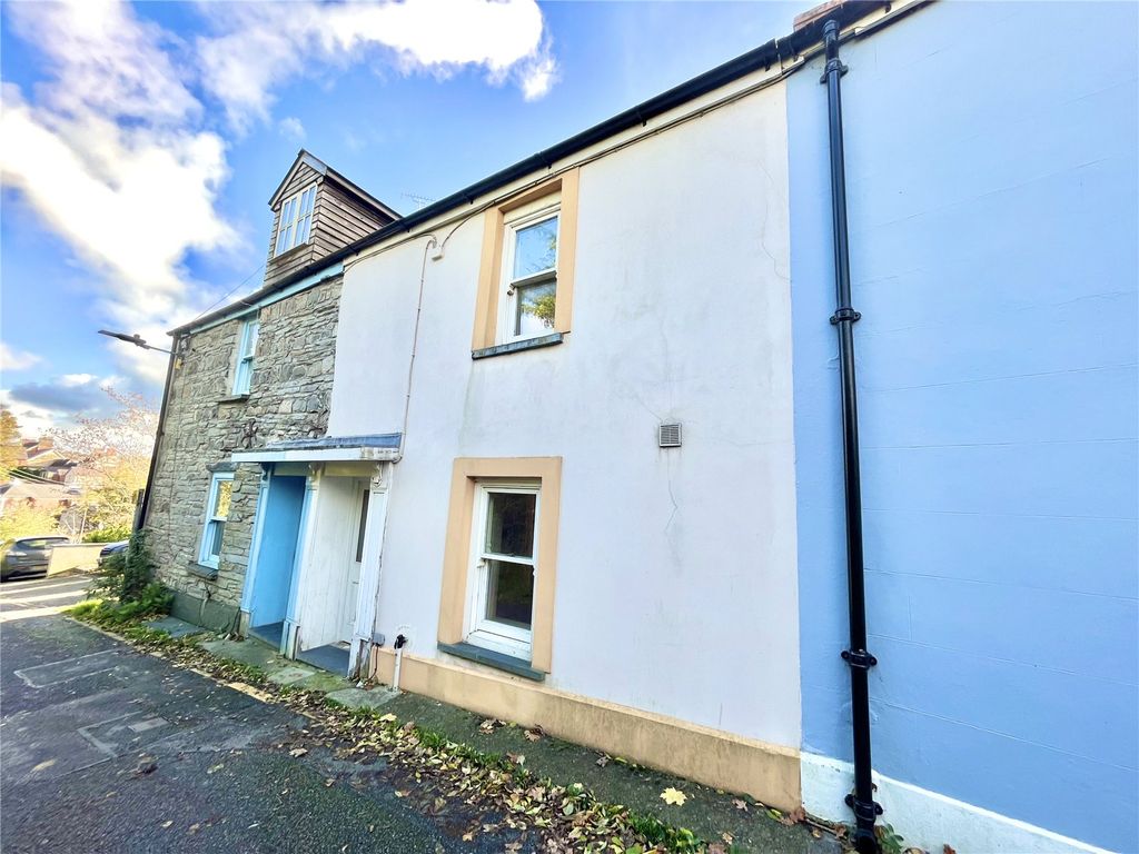 2 bed terraced house for sale in Greenfield Row, Cardigan, Ceredigion SA43, £140,000