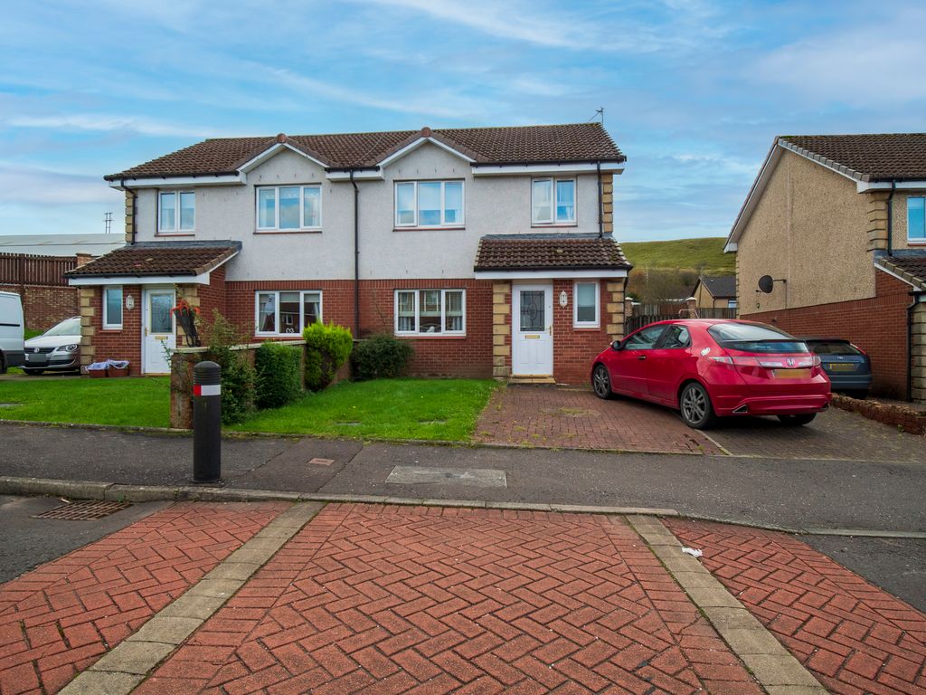 3 bed semi-detached house for sale in Bowhill Crescent, Caldercruix ML6, £147,000