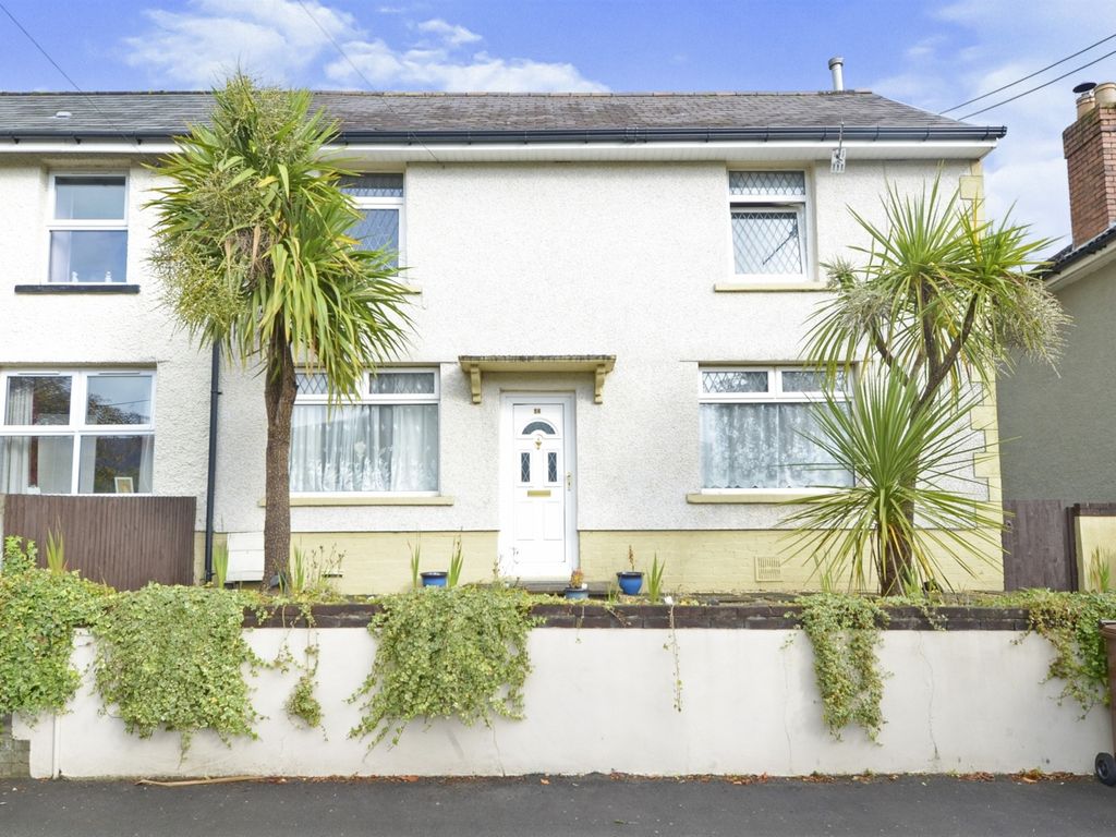 3 bed semi-detached house for sale in Mountain View, Abertridwr, Caerphilly CF83, £185,000