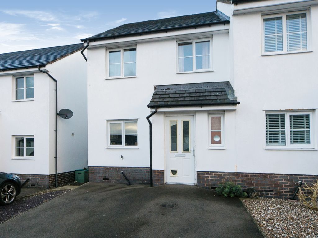 3 bed semi-detached house for sale in Maes Y Goron, Lixwm, Holywell, Flintshire CH8, £185,000