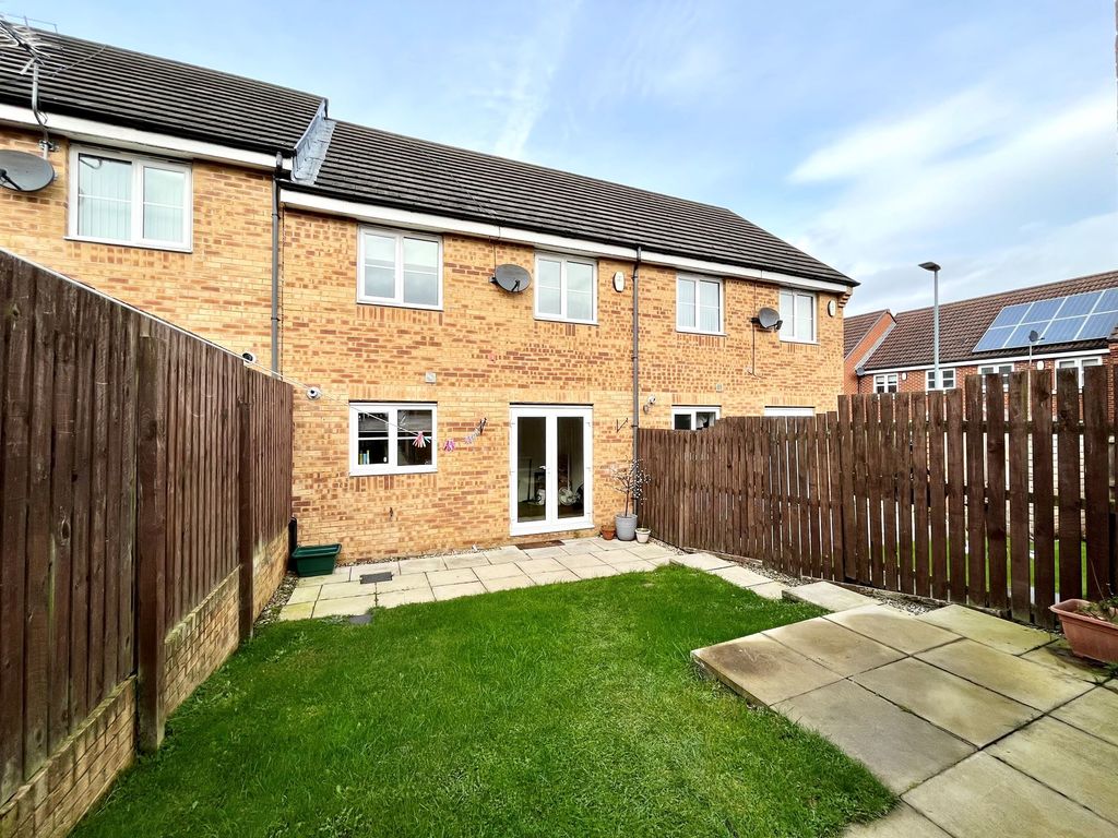 3 bed terraced house for sale in Brackenridge, Shotton Colliery, Durham DH6, £134,950