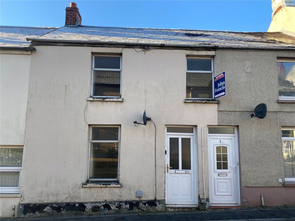 2 bed terraced house for sale in Waterloo Terrace, Carmarthen, Carmarthenshire SA31, £90,000