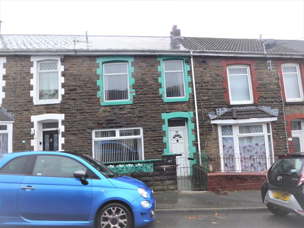 3 bed terraced house for sale in Dunraven Place, Ogmore Vale, Bridgend. CF32, £94,995