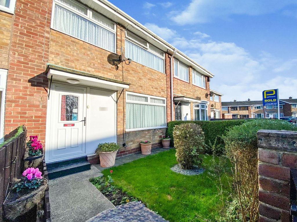 3 bed terraced house for sale in Monkseaton Terrace, Ashington NE63, £110,000