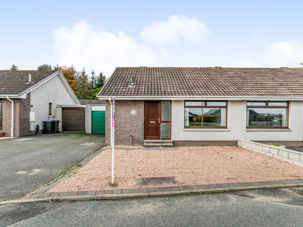 2 bed semi-detached bungalow for sale in Nether Blackhall, Inverurie AB51, £165,000