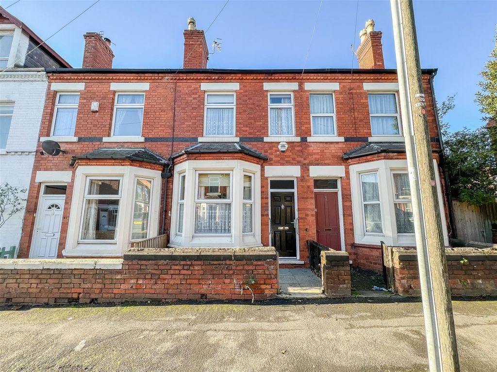 2 bed terraced house for sale in Wilton Street, Nottingham NG6, £130,000