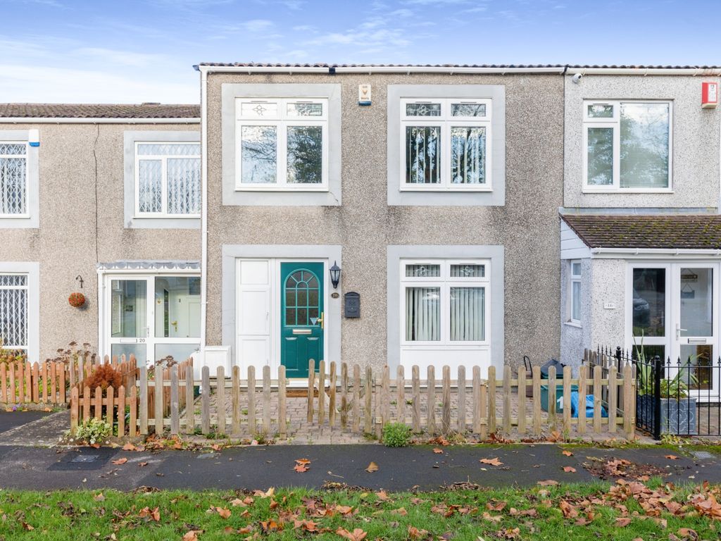 3 bed terraced house for sale in Wharnecliffe Gardens, Bristol BS14, £275,000
