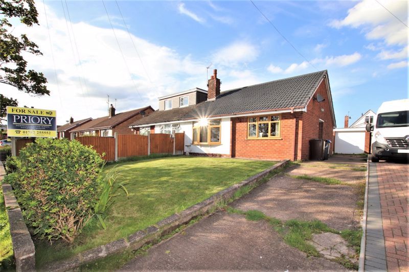 2 bed semi-detached bungalow for sale in Tower Hill Road, Brown Lees, Biddulph ST8, £185,000