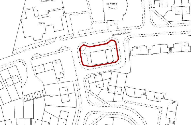 Land for sale in Brenkley Avenue, Shiremoor, Newcastle Upon Tyne NE27, £120,000
