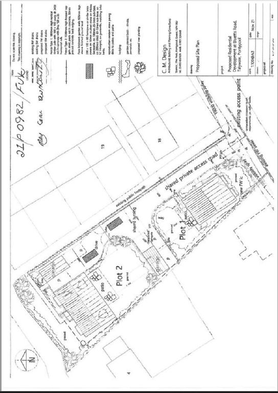 Land for sale in Bluetts Road, Talywain, Pontypool, Monmouthshire. NP4, £120,000