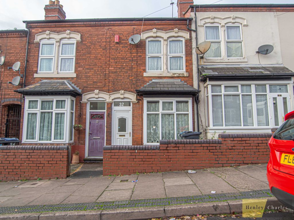 3 bed terraced house for sale in Kentish Road, Handsworth, Birmingham B21, £145,000