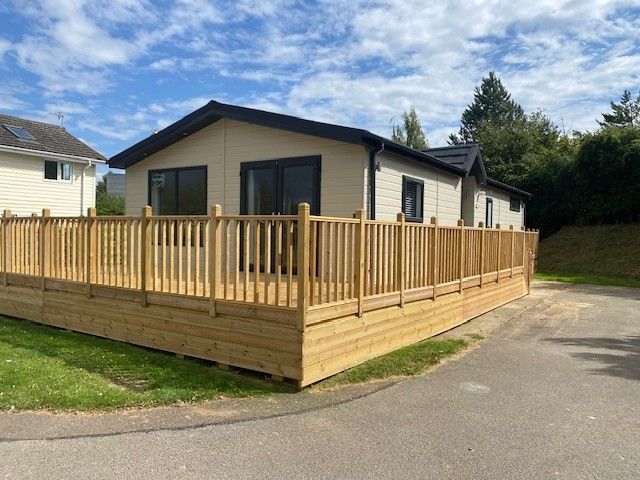 2 bed lodge for sale in Carnoustie Court, Tydd St Giles, Wisbech, Cambridgeshire, 5Nz PE13, £185,000