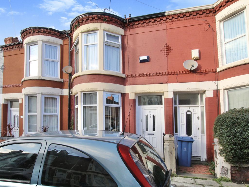 3 bed terraced house for sale in Auburn Road, Liverpool L13, £120,000