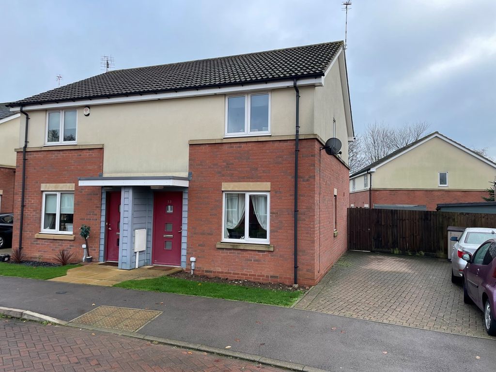 2 bed semi-detached house for sale in Quarry View Close, Huncote, Leicester LE9, £84,000
